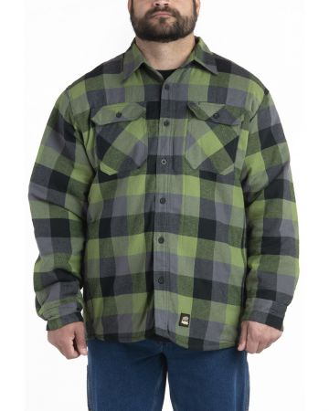 Berne Men Timber 7 oz 100% Cotton Flannel Shirt